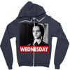 wednesday addams Zipper Hoodie