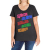 sailor eyes clearance Ladies Curvy T-Shirt