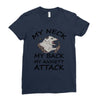 anxiety attack Ladies Fitted T-Shirt