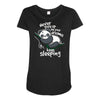 keep sleeping Maternity Scoop Neck T-shirt