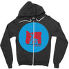 please blu Zipper Hoodie