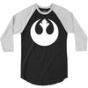 rebel alliance sticker vinyl decal star wars   car window wall decor 3/4 Sleeve Shirt