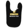 bachelor party drinking team Baby Bibs