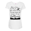 the black scotties Maternity Scoop Neck T-shirt