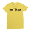 west coast Ladies Fitted T-Shirt