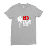 RED PAINBALL Ladies Fitted T-Shirt