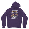 i never dreamed i would be a super cool daddy but here i am killing it Unisex Hoodie