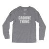 bass it's a groove thing Long Sleeve Shirts