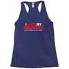 i love my girlfriend Racerback Tank