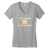 i dont need condoms the aids will kill the baby Women's V-Neck T-Shirt