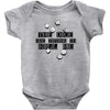 the dice are trying to kill me Baby Onesie