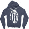 bones grenade jesse pinkman breaking the bad fully printed Zipper Hoodie