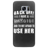 back off i have a crazy gigi and i'm not afraid to user her Samsung Galaxy S7 Edge