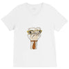 Deve kuşu V-Neck Tee