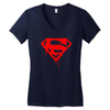 dripping blood Women's V-Neck T-Shirt