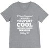 i never imagined i would be a super cool carcinoid cancer warrior kill V-Neck Tee