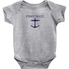 first mate Baby Onesie