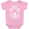 spacehopper ~ mens funny retro Baby Onesie