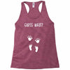 Guess What Baby Inside Pregnancy Announcement Racerback Tank