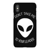 flash to your leader don`t take me iPhoneX Case