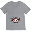 April Peeking Out Baby Girl V-Neck Tee