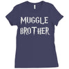 muggle brother Ladies Fitted T-Shirt