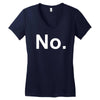 no funny new Women's V-Neck T-Shirt
