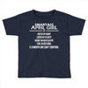 Smartass April Girl Toddler T-shirt