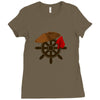 65. jacks backk 027 Ladies Fitted T-Shirt