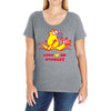 kino loves hong kong Ladies Curvy T-Shirt