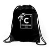 christmas periodic table of elements Drawstring Bags