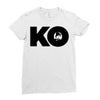 ko Ladies Fitted T-Shirt