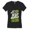 let your Women's V-Neck T-Shirt