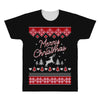 merry christmas ugly christmas sweater All Over Men's T-shirt