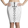 Dungeon Dice Sword T-Shirt Pencil Skirts
