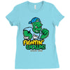 cholla cactus mascot Ladies Fitted T-Shirt