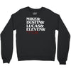 mike dustin lucas eleven will Crewneck Sweatshirt