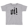 oi punk rock top long sleeve Toddler T-shirt