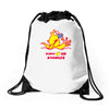 kino loves hong kong Drawstring Bags