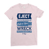 eject yourself Ladies Fitted T-Shirt