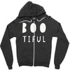 boo tiful halloween Zipper Hoodie