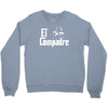 el compadre   the godfather in spanish espanol movie symbol mexcian te Crewneck Sweatshirt