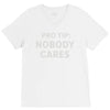 nobody cares V-Neck Tee