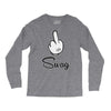 mickey fuck swag Long Sleeve Shirts