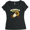 monday needs me Women's Triblend Scoop T-shirt