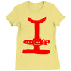 santa claus suit Ladies Fitted T-Shirt
