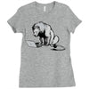 lion pc Ladies Fitted T-Shirt