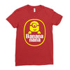 banana minion despicable nana Ladies Fitted T-Shirt