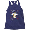my boxer is my valentine1 Racerback Tank