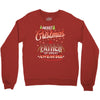 Merry Christmas To Father Of Great Awesome Crewneck Sweatshirt